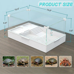 Geegoods integrated pump delivers quiet water circulation for healthy aquatic life.