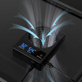 GeeKoit terrarium thermometer-hygrometer showing accurate temperature and humidity for reptile care