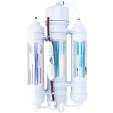 Geekpure 3-Stage RO system front view delivers clean drinking water for families.