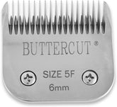 Geib Buttercut size-5f blade front view for precise grooming.