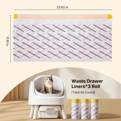 Generic Autoscooper 11 extra-thick liner offers leak resistance during use