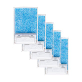Generic crystal cat litter base showing reusable support for quick, tidy setups.