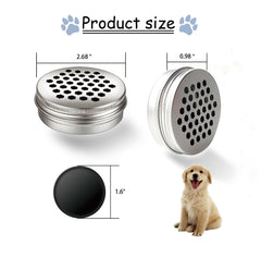 Generic Dog Scent Work Containers made of durable aluminum for long-lasting scent games.