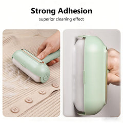 Generic gel-adhesion lint roller washable and reusable