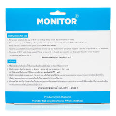 Generic Monitor DISSOLVED Oxygen Test Kit reagents prepared for quick testing.