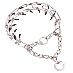 Generic No Pull Prong Collar neck-buckle design shows secure training fit.