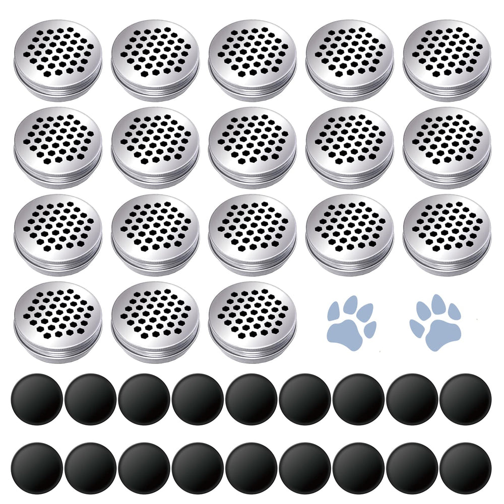 Generic Nose Work Tins with hollow design for easy scent release.