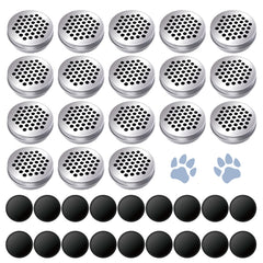 Generic Nose Work Tins with hollow design for easy scent release.