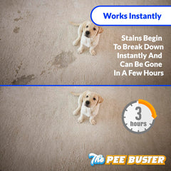 Generic Pee Buster refill bottle shown for continued use