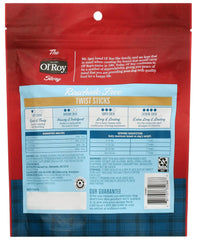 Generic dog treats in resealable bag for convenient training rewards.