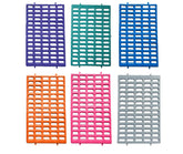 Generic Saguaro Acres resting mat in pink protects tiny paws on wire floors.