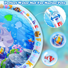 Genkasar inflatable mat with easy drain for quick setup and cleanup.