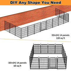 Getlay Tall Garden Fence assembly image highlights quick setup in minutes