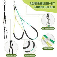 getlstub 35in grooming arm height adjustment fits small and medium dogs