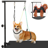 getlstub dog grooming arm hammock provides secure support during grooming