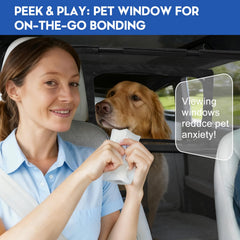 GEVINFA tool-free installation of dog car divider