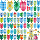Geyoga summer plaid dog bandana pack offers vibrant patterns for playful pets