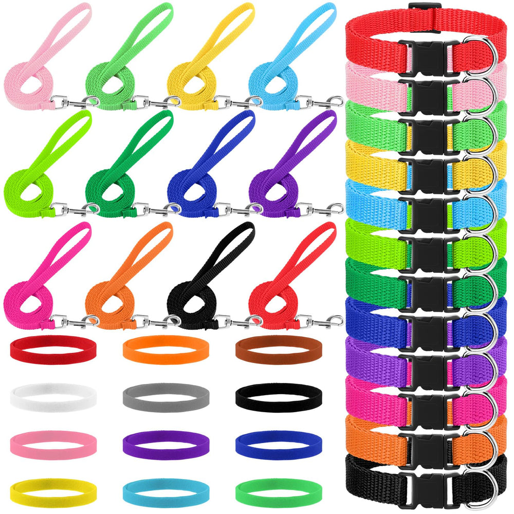 GGSTDDUP 36-pcs puppy collar set overview for versatile daily use.