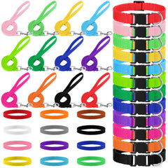 GGSTDDUP 36-pcs puppy collar set overview for versatile daily use.