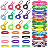 GGSTDDUP reflective puppy collar set boosts nighttime visibility for safer walks