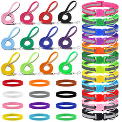 GGSTDDUP reflective puppy collar set boosts nighttime visibility for safer walks