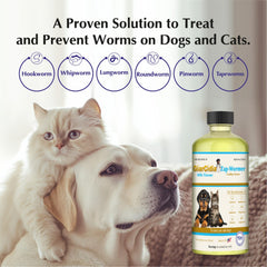 Giarcidia 3ml dropper-cap enables precise dosing for cats and dogs.