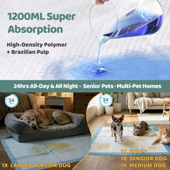 Gimars XL six-layer durability pad features strong construction for energetic puppies