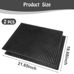 GINDOOR scratch pad supports comfortable rubbing for horses and cattle