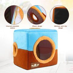 GINDOOR parrot nest house top handle for hanging and transport