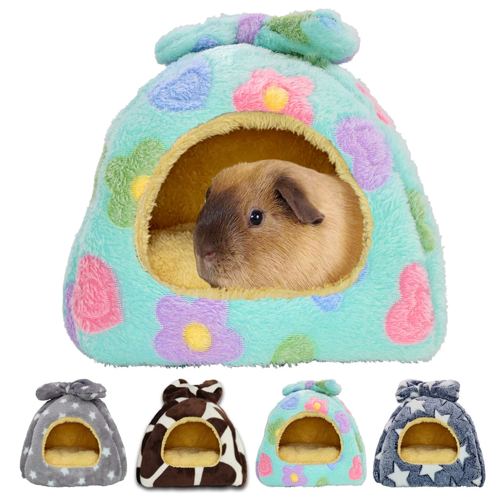 Ginidear Guinea Pig Bed fleece texture close-up highlighting softness.