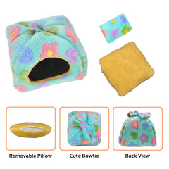 Ginidear Guinea Pig Bed machine washable for easy cleaning.
