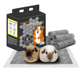 GINIDEAR guinea pig bedding with charcoal odor control for a fresher cage.