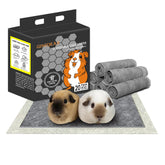 GINIDEAR guinea pig bedding with charcoal odor control keeps cages fresh