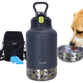 GiNT 37oz insulated bottle ready for outdoor use keeps drinks cold