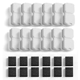 GIOTOHUN cat fountain filter carbon-foam pack for clean water