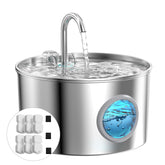 GIOTOHUN cat water fountain assembly shows easy setup for busy households.