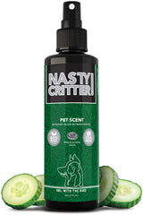 Girl With The Dogs NASTY CRITTER bottle pour enables even, mess-free application.