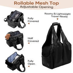 Gisaryc dog purse carrier foldable design for easy storage