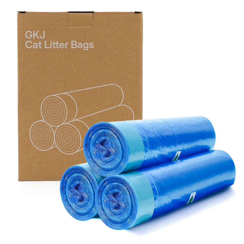GKJ cat litter bags in box with 48 pcs for a year-long supply