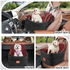 GL GLENSLAVE safety belts in use keeping pets secure during drives.