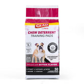 Glad for Pets activated carbon training pad laid flat for indoor potty training