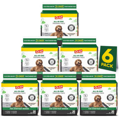 Glad for Pets extra-large charcoal pad packaging, ideal for large dogs' potty coverage