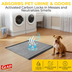 Glad for Pets pheromone attractant pad guides dogs to the right spot