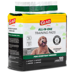 Glad for Pets odor-neutralizing pads for a fresher home during training