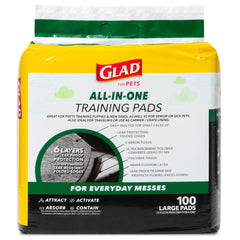 Glad for Pets pads use pheromone attractant to guide dogs to elimination spots