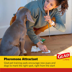 Glad wall coverage pad protecting baseboards and edges