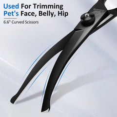 GLADOG pet comb for detangling and pre-trim prep.