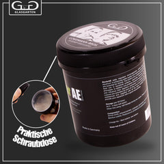 Measuring spoon with GlasGarten Bacter AE bottle for portions