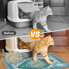Glittme litter-trapping mesh design captures stray litter effectively.