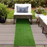 GLOBREEN 2x6ft artificial turf roll, ideal for patio and indoor spaces, easy to cut.